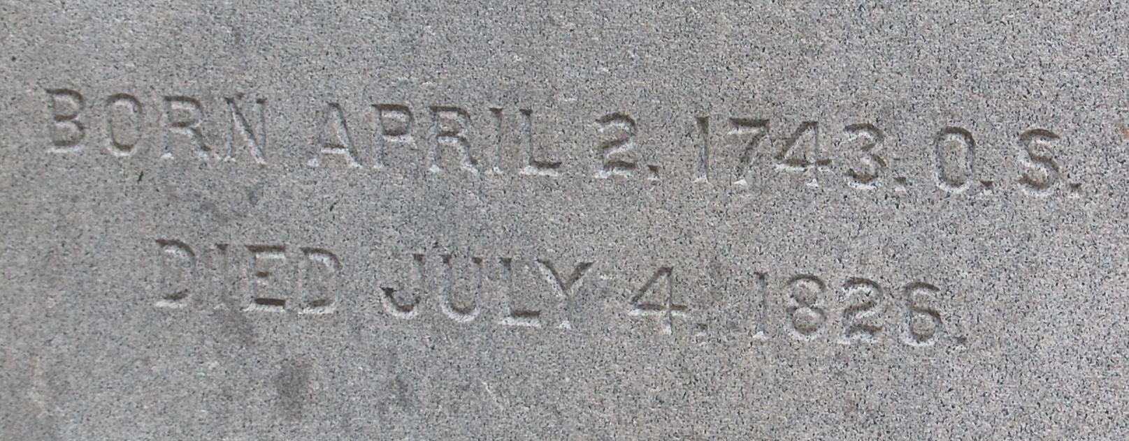 What is written on Thomas Jefferson's gravestone? The Periodic Table